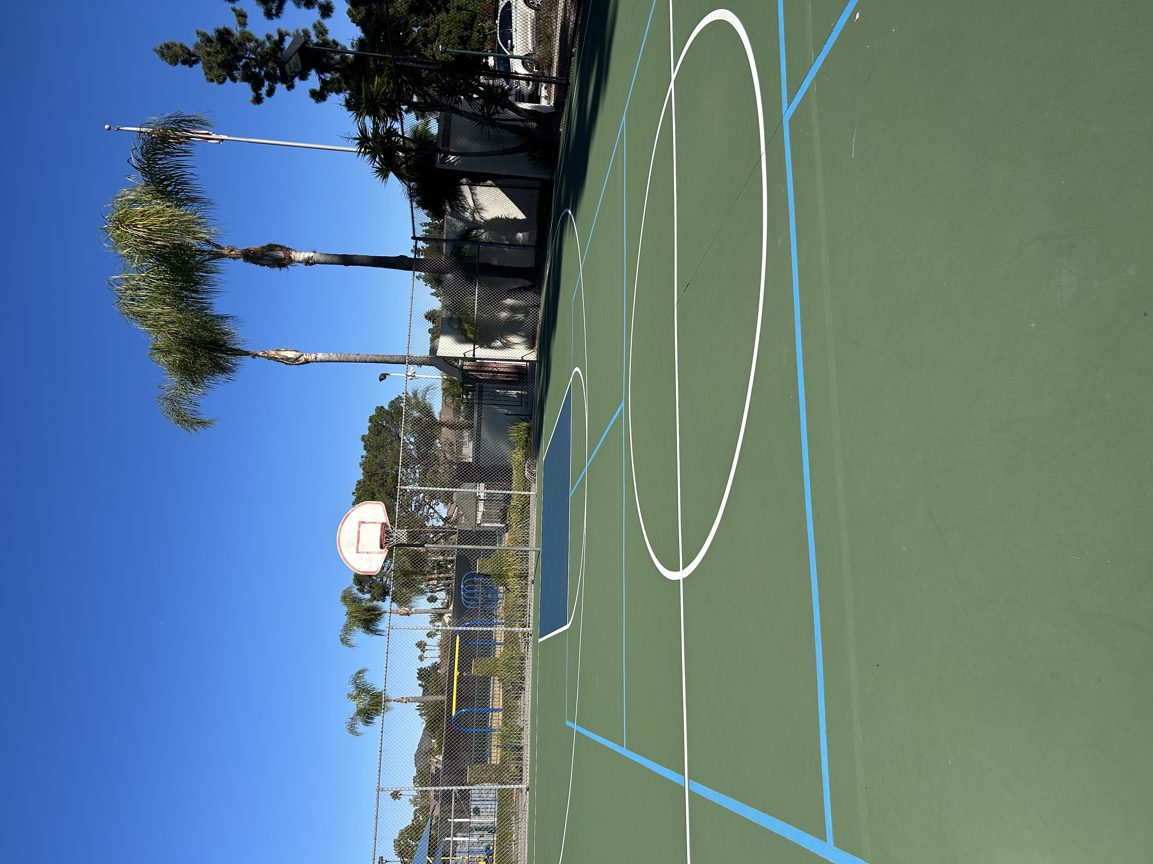 Outdoor Basketball Court